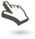 mouse cursor and pointer in 3d style